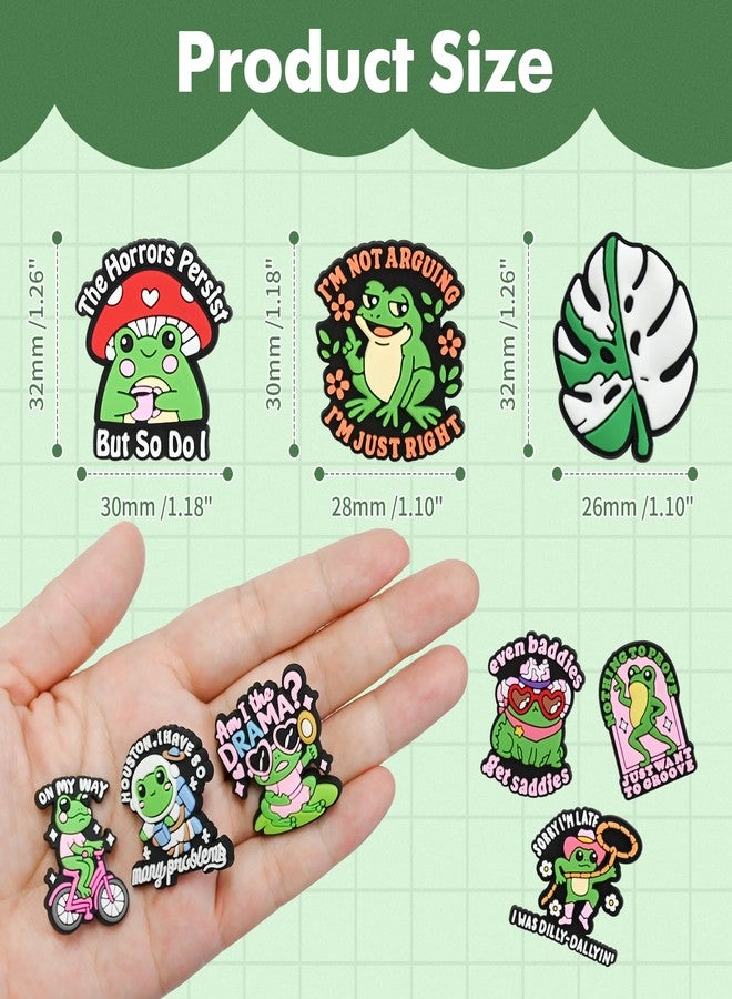 Ibuclein 30PCS Cute Frog Pins for Backpacks, DIY Different Lapel Pins Badges Bulk, Brooch Anime Pin Sets, Funny Button Pin for Women Girl Bags Cloths Hats Jacket Decoration Accessories gifts - Image 5